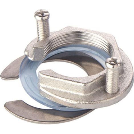 Bravix Kit D'Écrous De Fixation De Robinet En Acier Inoxydable Pour Empêcher Les Robinets De Cuisine Et De Salle De Bain De Se Desserrer, Connecteur De Type Écrou À Un Trou 31 Mm