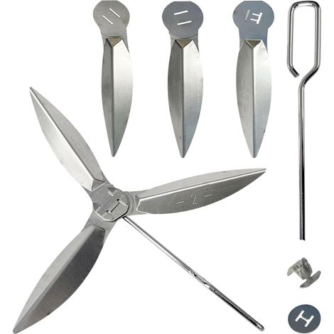 Bravix Lot De 2 Systèmes De Nettoyage One Touch De 47 Cm, 18-1/2-inch Kit De Nettoyage One Touch Compatibles Avec Les Pièces De Barbecue Weber 7443 90992 3618 307443 307408 90719