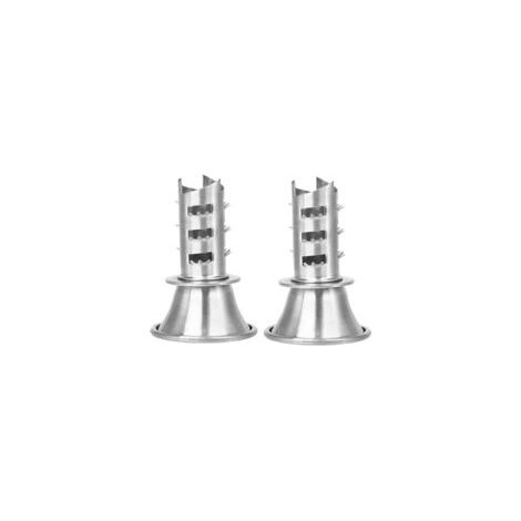 Bravix Presse-citron Portable 2 Pièces, Presse-citron Manuel En Acier Inoxydable, Mini Presse-citron Pour La Cuisine