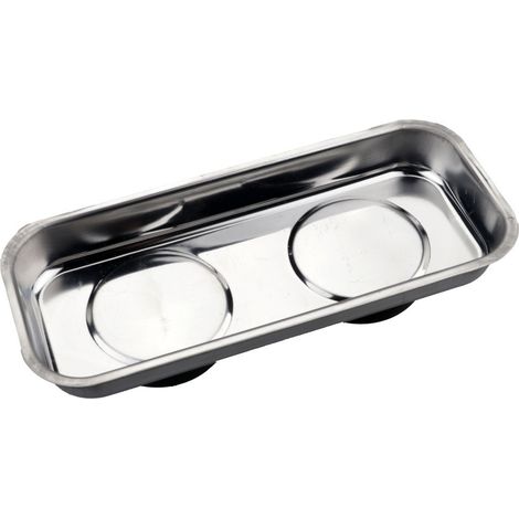 Bravix Plateau De Pièces Magnétiques En Acier Inoxydable Plateau Magnétique Automobile Petites Pièces De Vaisselle Bol De Rangement Porte-outil Organisateur