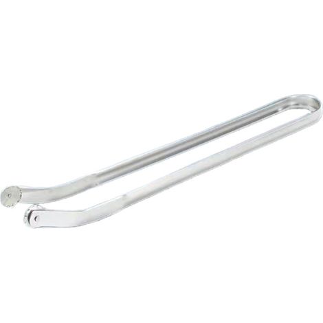 Bravix Pince Barbecue Roulette,bbq Sausage Turning Tongs，pince Saucisse Barbecue Roulette,pince Bbq A Roulette Inox,pince Barbecue Avec Roulette,39.5cm Pinces À Saucisses (1pcs)