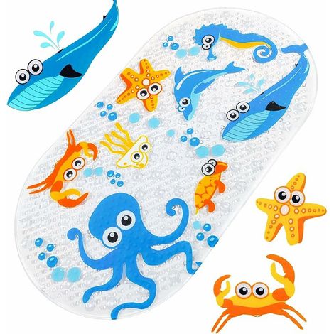 Bravix Tapis De Bain Tapis Antidérapant Tapis De Douche Tapis De Bain Tapis De Bain Baignoire Antidérapante Pour Bébé Enfants 3870cm