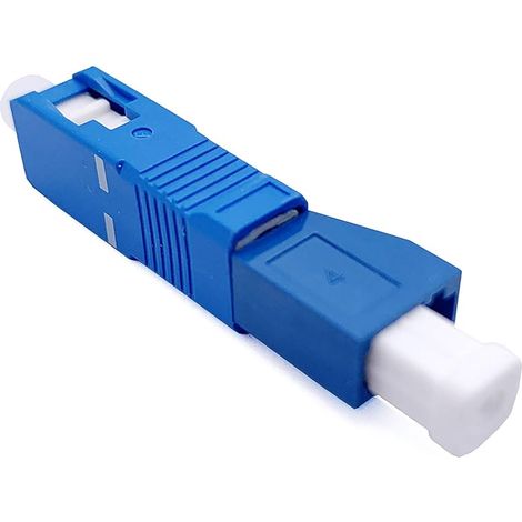 Bravix Adaptateur/coupleur Pour Fibre Optique Monomode Sc Mâle À Lc Femelle, Lot De 1