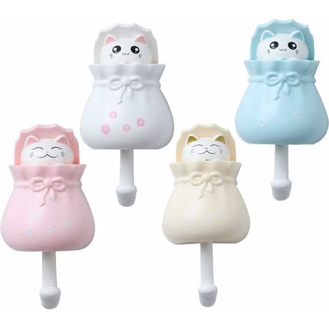 Bravix Crochet Adhésif Enfant 4 Pièces