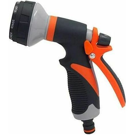 Bravix Pistolet Pulvérisateur Pour Tuyau D'Arrosage 8 Modes - Pistolet Pulvérisateur Haute Pression Pour Corps De Jardin Ajuste Le Débit D'Eau Pour L'Irrigation Du Jardin Et Les Plantes, Lavage De Voi