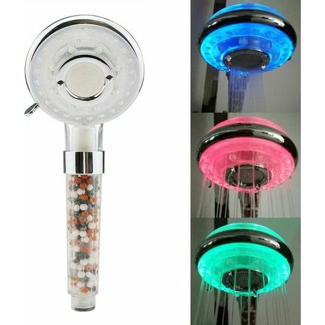 Bravix Douchette De Salle De Bain Avec Pomme De Douche Led