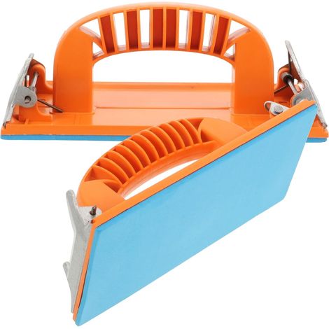 Bravix 2 Blocs De Ponçage Support De Papier De Verre De Ponçage Manuel – Bloc De Ponçage Manuel Pour Meubles En Bois Papier De Verre De Finition