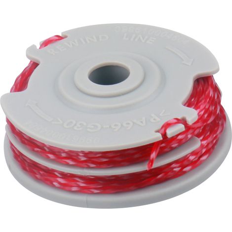 Bravix Flymo Fly021 Lot De 4 Bobines De Fil De Rechange Pour Débroussailleuse Contour Mini Trim Power Trim Et Revolution 1,5 Mm