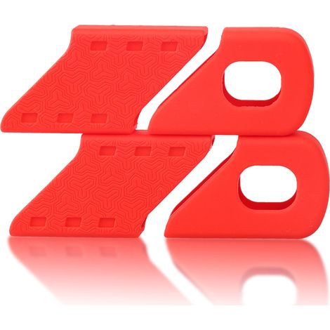 Bravix Lot De 4 Protections De Manivelle De Vélo En Silicone
