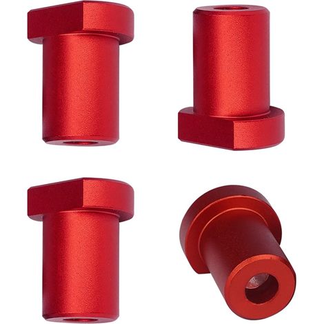 Bravix 4 Pièces Serrage De Table À Bois, Arrêts En Alliage D'Aluminium Pour Table De Travail Du Bois, Établis De Menuiserie Pour Trou De Chiens, Pour Fixer Les Pièces