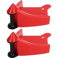 Bravix Reifenkeilhalter, 2-teiliges Radkeil-set, Waschwerkzeug, Reifeneinsätze, Tragbarer, Praktischer Radaufwickler
