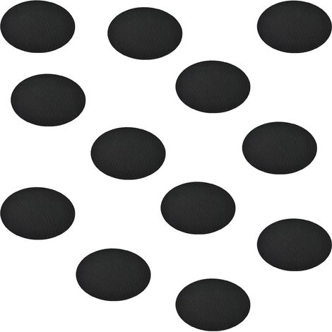 Autocollant Baignoire, Autocollants De Baignoire, Autocollant De Douche Antidérapant Noir Auto-adhésif 20 Pcs Pour Baignoire Et Sol De Salle De Bain (rond)