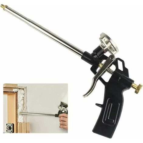 Bravix Pistolet À Mousse, Professionnel À Expansion, Pistolet À Mousse En Polyuréthane Robuste, Pistolet À Calfeutrer Manuel