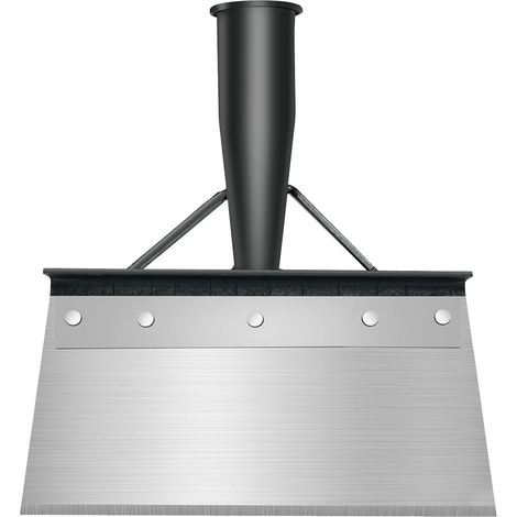 Bravix Pelle Jardinage, Outillage De Jardin, Pelle De Nettoyage Multifonctionnelle, Dispositif De Désherbage, Grattoir À Percussion, Pour Espace Extérieur, Maison, Ferme(21 Cm Sans Poignée En Bois)