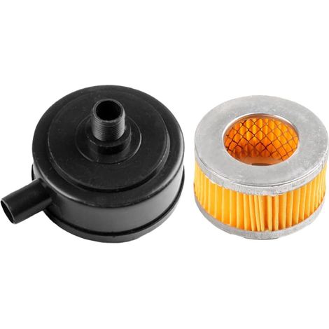 Filtre De Silencieux De Compresseur D'Air, Filtre D'Admission D'Air En Métal, Filtre À Air De 20 Mm, Ensemble D'Accessoires De Pompe