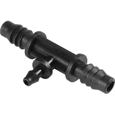 Bravix Lot De 5 Raccords De Tuyau Goutte À Goutte Cannelés De 4 Mm Et 7 Mm De Diamètre Intérieur Pour Système D'Irrigation Agricole De Jardin