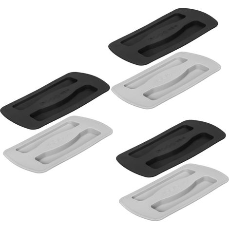 Bravix 6 Pièces Housse De Protection Protecteur De Machine À D'Appareil Grille- Couvertures De Four Grille- Couvercle Supérieur De La Machine À Gel De Silice