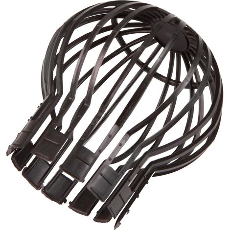 Bravix 2 Pcs Couvercle De Tuyau De Descente De Gouttière, Protection De Gouttière, Filtre De Gouttière, Protection Contre Les Feuilles Pour Gouttière