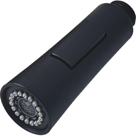 Bravix Cuisine Rechange Pour Robinet, Rechange Pour Robinet D'Évier De Cuisine, Pivotant Aérateur De Robinet, 2 Modes Réglable Cuisine Robinet, Pour Cuisine, Salle De Bain, Toilette (noir)