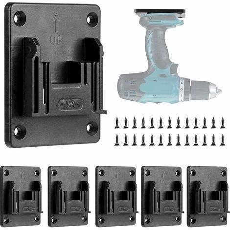 Bravix 6pièce Support Machine/porteoutils Pour Makita 18v & Pour Bosch 18v,support De Machine Pour Outils De Perçage,outil De Montage Mural Pour Makita/bosch,support De Perceuse