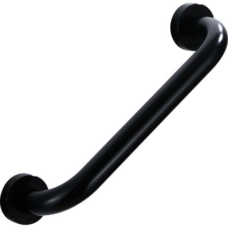 Bravix Poignée De Sécurité Pour Douche, Antidérapante Barre Dappui 30 Cm Pour Salle De Bain, Baignoire, Toilette (noir)