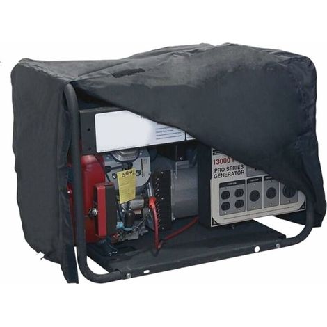 Bravix Housse De Protection Étanche Pour Meuble Et Générateur,bâche De Protection En 210d Polyester Oxford Pour Groupes Éléctrogènes Et Énergies (78x60x53cm)