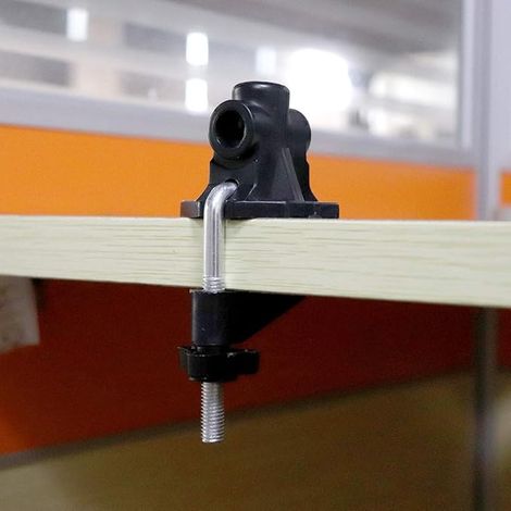 Bravix Pince Universelle Pour Support De Bureau, Support De Rechange En Alliage Pour Pied De Micro/lampe De Table