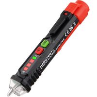 Bravix Détecteur De Tension Sans Contact, Testeur De Tension À Sensibilité Réglable, Testeur Électrique, Testeur De Ligne De Phase Sans Contact 12 V 1000 V