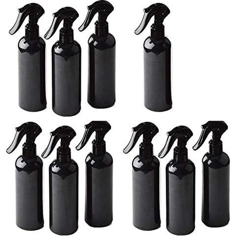 Bravix Lot De 10 Flacons Pulvérisateurs Multifonctionnels En Plastique De 300 Ml Pour Huiles Essentielles, Parfums, Conteneurs Portables