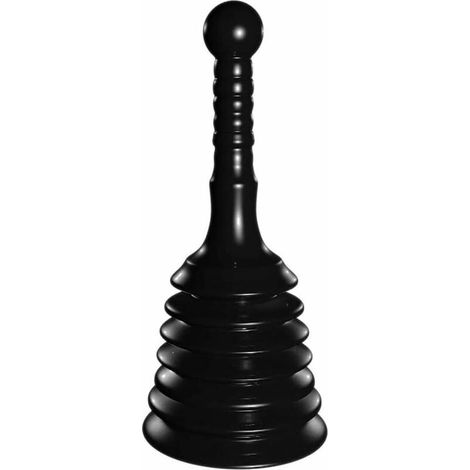 Bravix Déboucheur À Ventouse Pratique, Haute Pression, Pour La Salle De Bain, Les Toilettes, Baignoires, Douches Noir,