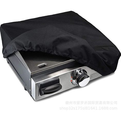 Bravix Petit Couvercle De Gril De Barbecue Couvercle De Poêle À Gril Couvercle Anti-poussière De Barbecue Housse Étanche Housse De Protection De Barbecue Extérieur Noir 17 Pouces (444415)