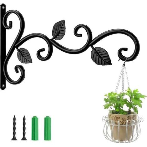 Décoration Intérieure Extérieure, Crochet Mural Pour Suspension De Support Végétal, Crochet Végétal Pour Alimentation Des Oiseaux, Sonnette, Lampe, Lanterne (1 Paquet)
