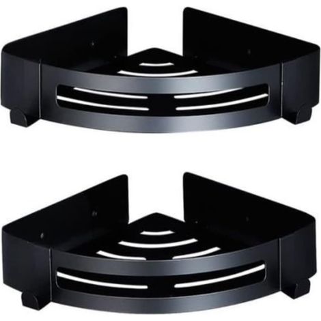 Bravix Etagere Douche Salle De Bain Antirouille Angle Rangement Douche Acier Inoxydable 304 (triangle, 2 Paquets)