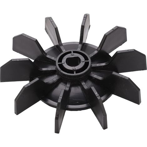 Bravix Roue De Ventilateur Moteur Électrique, Petit Compresseur D'air Pale De Ventilateur Accessoires Pour Direct On Line Moteur Compresseur D'air Comprimé 14 Mm Arbre 135 Mm Diamètre Extérieur
