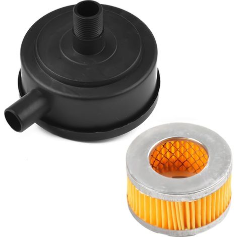 Bravix Filtre A Air Compresseur, Accessoire Compresseur À Air 20 Mm, Filtres De Compresseur D'Air Silencieux Pour Les Compresseurs À Piston