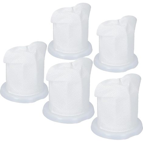 Bravix 5 Filtres À Poussière Adaptés Au Vorwerk Kobold Vc100 Set De Filtres Aspirateur À Batterie Vc100 Vc 100 Filtre D'Aspirateur Pièces De Rechange Aspirateur À Main Unité De Filtre Accessoires