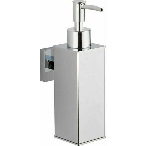 Bravix Distributeur De Savon Mural En Acier Inoxydable 304 Pour La Décoration Intérieure (chrome)