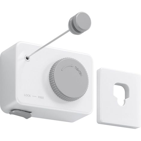Bravix Corde À Linge Rétractable - Fixation Murale Avec Réglage De Longueur (4,2m) Et Anti-affaissement, Résistante Au Vent/pluie Pour Intérieur & Extérieur, Blanc