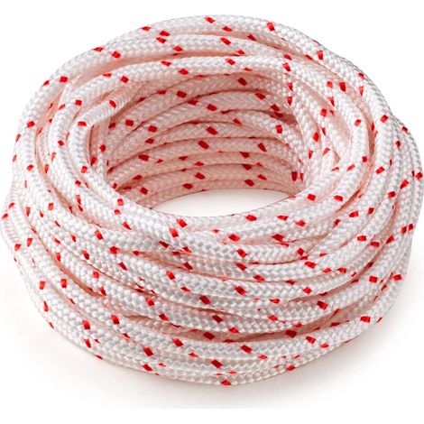 10 Mètres 5,0mm Corde De Démarrage De Rechange Pour Tondeuse À Gazon Husqvarna Stihl Craftsman 5.0 Mm