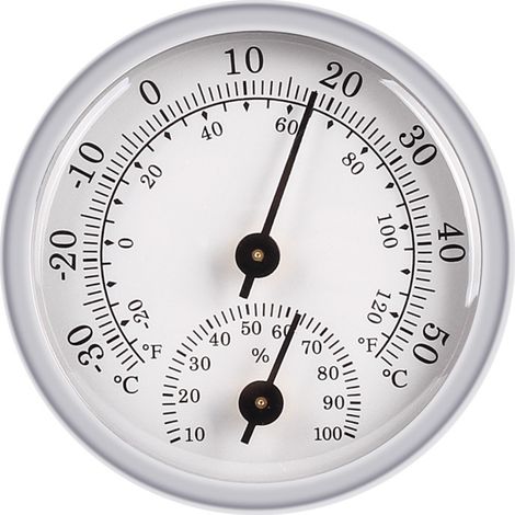 Bravix 2 Pièces Mini Thermomètre Intérieur Extérieur Hygromètre Sans Fil 2-en-1