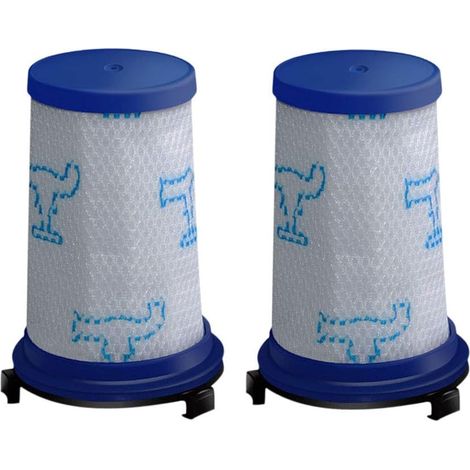 Bravix Lot De 2 Filtres De Rechange Pour Aspirateurs Rowenta Air Force 360, Compatible Avec Zr009001