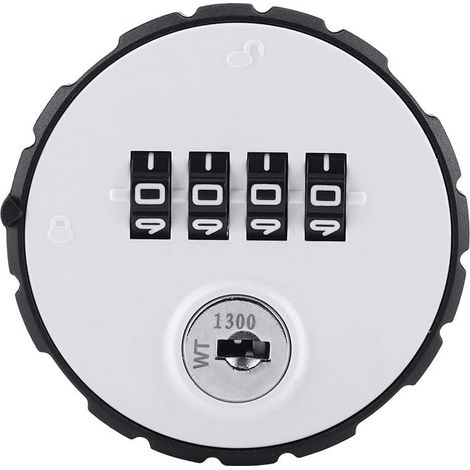 Bravix Verrouillage Du Code Verrou À Codage Numérique Combinaison De Code Numérique Coffret En Alliage De Zinc Verrouillage Pratique Verrouillage Sécurisé Par Mot De Passe À 4 Chiffres Avec Clés(20mm)