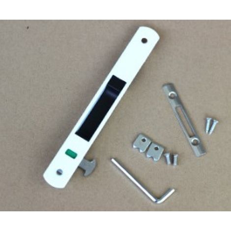 Bravix Porte Coulissante Fenêtre Crochet Serrure Serrure De Porte Coulissante (blanc)