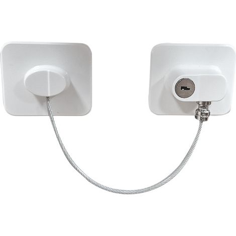 Bravix 2pcs Fenêtre Entrebâilleur De Porte Verrouillage Porte Coulissante Bébé Sécurité Enfant Verrou De Sécurité Câble Catch Fils