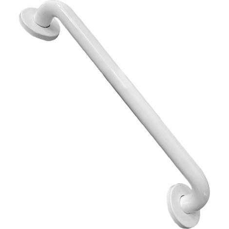 Bravix 44cm Barre D'Appui Blanches Pour Baignoire, Poignée De Sécurité En Acier Inoxydable 304 , Barre De Maintien Pour Handicapés E Personnes Âgées,