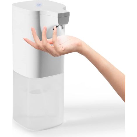Distributeur Automatique, Distributeur De Désinfectant Sans Contact 350ml, Pulvérisateur Automatique D'Alcool À Capteur Intelligent