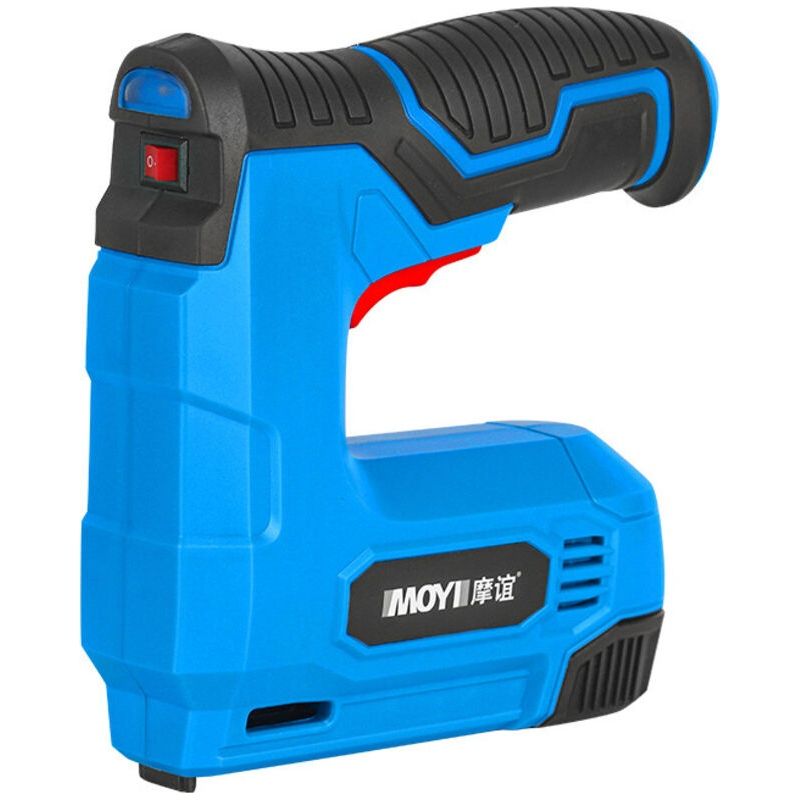 Akku-tacker-set, Effizienter, Batteriebetriebener Tacker Mit Sichtfenster Für Schreiner Und Holzbearbeiter