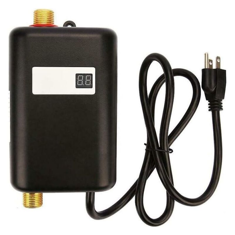 Durchlauferhitzer 3000 W – Kompakte Abmessungen 24 X 15,5 X 14,5 Cm – Wasserdicht Nach Ipx4 – Für Küche Und Bad