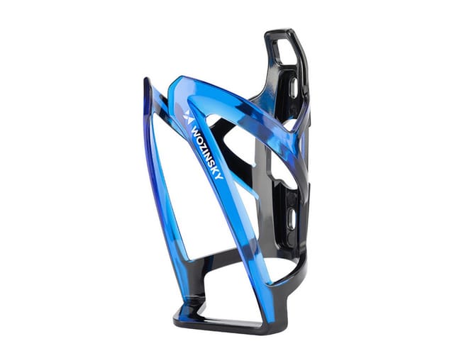 Wozinsky WUR-01BB Bike Bottle Holder Basket - Black and Blue