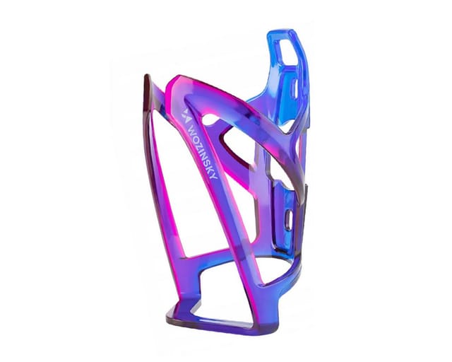 Wozinsky WUR-01BP Bike Bottle Holder Basket - Blue and Purple